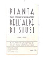 Pianta degli itinerari e segnalazioni dellAlpe di Siusi. 1:50.000