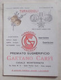 Premiato Sugherificio Gaetano Carf Casale Monferrato. Turaccioli sterilizzati.