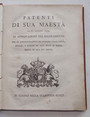 Patenti di sua Maest de 6 Giugno 1775. Di approvazione del regolamento per le amministrazioni de pubblici nelle Citt, borghi e luoghi de Regj Stati in Terra Ferra di qua da monti.