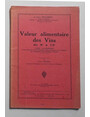 Valeur alimentaire des vins de 8  12.