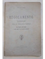 Regolamento locale per la vigilanza igienica degli alimenti, delle bevande e degli oggetti duso personale e domestico.