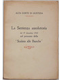 Alta corte di Giustizia. La Sentenza assolutoria del 19 dicembre 1922 nel processo della 