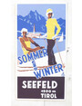 Seefeld 1200 m Tirol. Sommer und Winter.