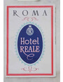 Hotel Reale. Roma.