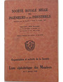 Socit Royale Belge des Ingnieurs et des Industriels. Organisation et activit de la Socit. Liste alphabetique des Membres au 1er janvier 1939.